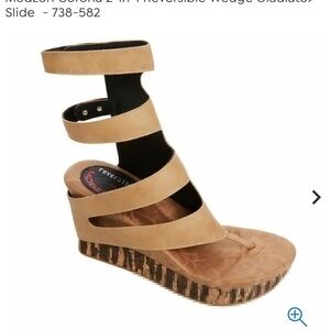 Modzori reversible leather gladiator sandals